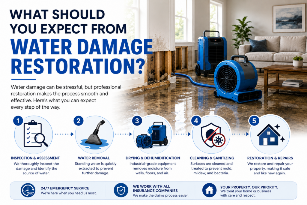 What Should You Expect From Water Damage Restoration?